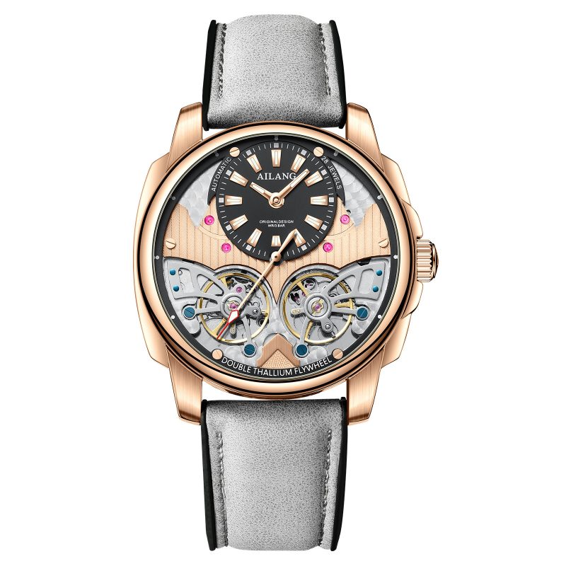 Automatic Mechanical Double Tourbillon Men's Watch | ShgopDecimals