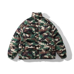 Camouflage Bread Coat Cotton Coat Men's National Trendy Brand | ShopDecimals