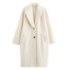 Women's Elegant Commuter Lapel Single-breasted Wool Coat | ShopDecimals