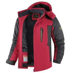 Winter Men's Fleece-lined Thick Outdoor Jacket | ShopDecimals