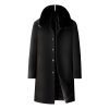 Fleece-lined Long Coat For Middle-aged And Elderly Dad's Wool Overcoat | ShopDecimals