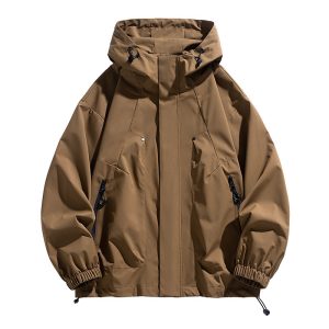 Men's Plus Size Hooded Casual Coat for Spring and Autumn | ShopDecimals