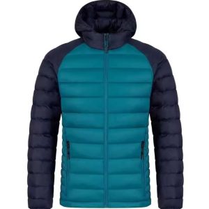 Men's Fleece-lined Thick Hooded Rib Cotton-padded Jacket | ShopDecimals