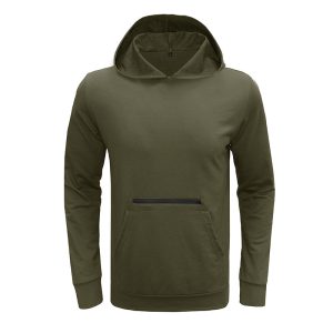 Men's Top Solid Color Long Sleeved Casual Sports Hoodie | ShopDecimals