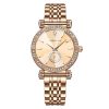 Women's Steel Belt Diamond-embedded Watch | ShopDecimals
