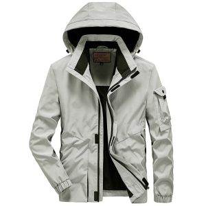 Men's Fashion Mid-Length Casual Hooded Jacket | ShopDecimals