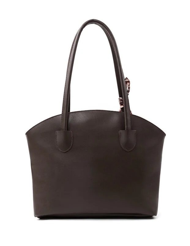 Faux Leather Zippered Shoulder Bag Single Compartment Gift Womens Hand Shoulder & Crossbody Bag Brown. | ShopDecimals