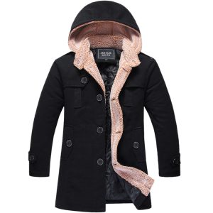 Medium-length woolen coat | ShopDecimals