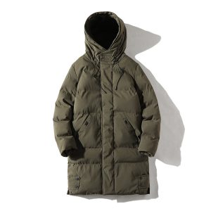 Mens Winter Hooded Jacket Extra-thick | ShopDecimals