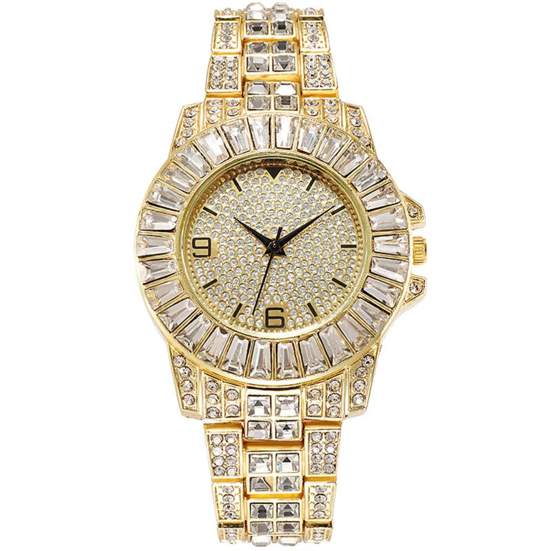 Ladies Hip Hop Chain Full Diamond Watch | ShopDecimals