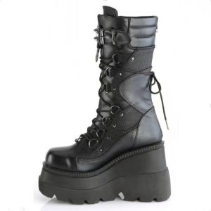 Plus Size Punk Style Street Platform Mid-tube Women's Boots | ShopDecimals