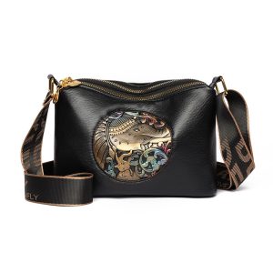 Multi-Compartment High-Capacity Retro Chinese-Style Shoulder Bag | ShopDecimals