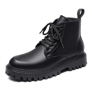 Men's Leather Boots Autumn British Style | ShopDecimals