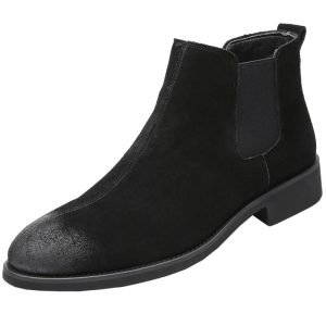 Leather pointed high-top tooling Boots | ShopDecimals