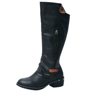 Plus Size Amazon Flat Zipper Women Boots | ShopDecimals