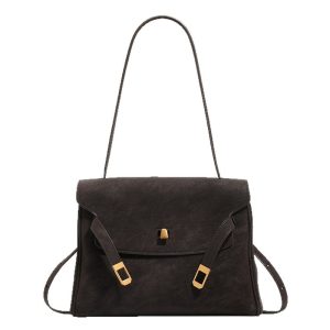 Women's Fashionable Retro Casual Minimalist Shoulder Bag | ShopDecimals