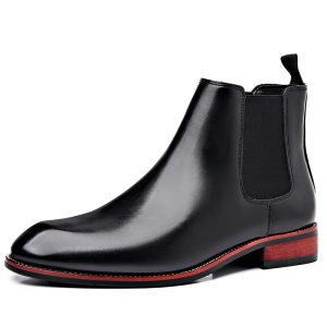 Chelsea Boots Men's Autumn Breathable Pointed Toe | ShopDecimals