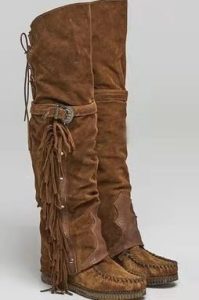 Fringed lady's boot | ShopDecimals