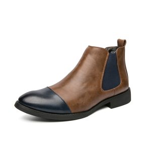 Men's Stylish British Style Pointed Toe Martin Boots | ShopDecimals