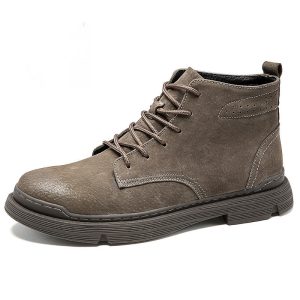 Plush Martin Boots Men's Trend Retro All-Match Tooling Boots | ShopDecimals
