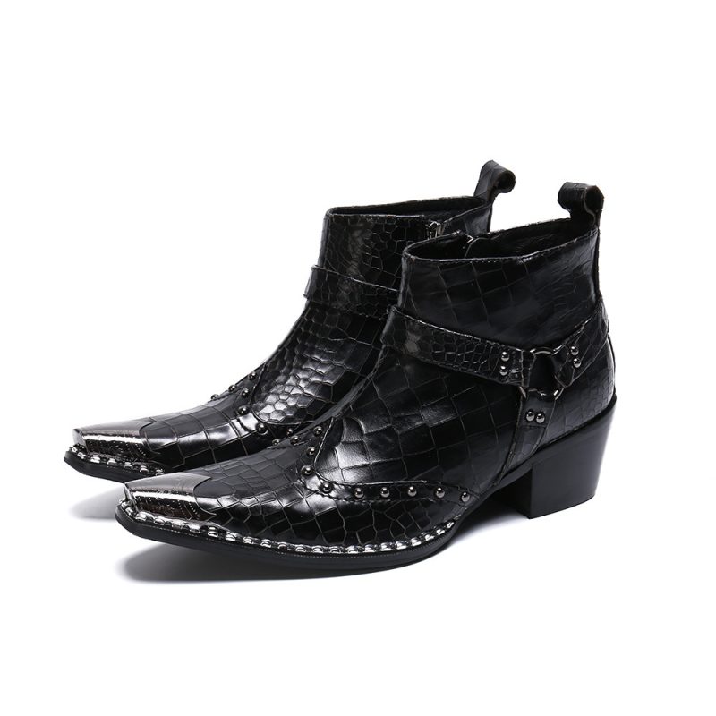 Leather ankle boots casual leather boots | ShopDecimals