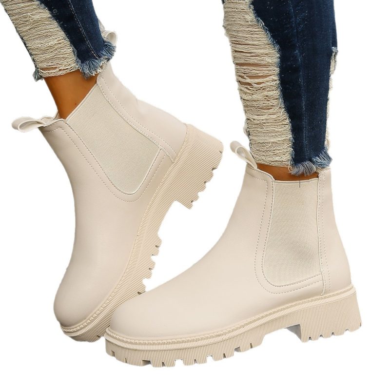 Women's Chunky Heel Martin Bootsankle Boots | ShopDecimals