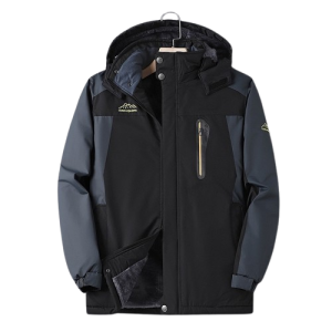 Men's Assault Jacket Fleece-lined Thickened Warm-keeping Cotton Clothing Dad Winter Clothes Coat | ShopDecimals