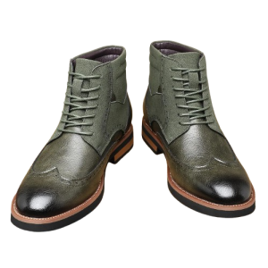 British Style Retro Martin Boots Mid-top Carved Men's | ShopDecimals