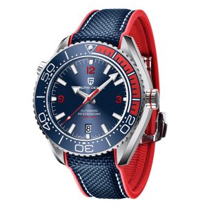 Fashion Rotatable Digital Watch Bezel Luminous Men's Mechanical Watch | ShopDecimals