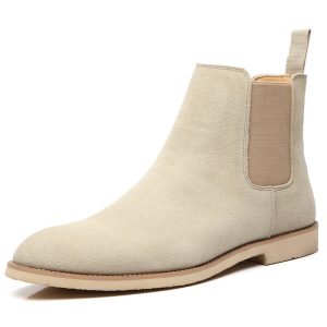 Men's Chelsea Boots Autumn-Winter Suede High-Top | ShopDecimals