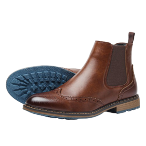 Mid-top Carved Casual Men's Shoes Brogue Retro | ShopDecimals