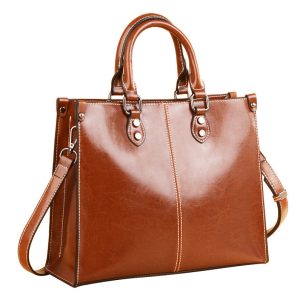 Women's Genuine Leather Crossbody Handbag | ShopDecimals