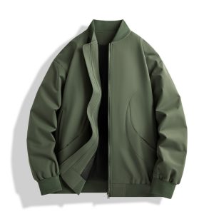 Casual Plus Size Loose Cardigan Baseball Uniform Jacket | ShopDecimals