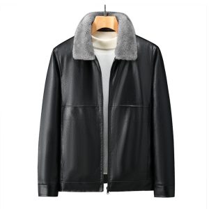 Men's Casual Windproof Hooded Fleece-lined Jacket | ShopDecimals