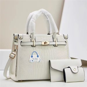 Stylish And Minimalist Macaron Three-piece Handbag | ShopDecimals