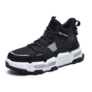 Outdoor Shoes Men's Sports Casual Shoes Junior High School Students Thick-soled Old Shoes Tooling Style | ShopDecimals